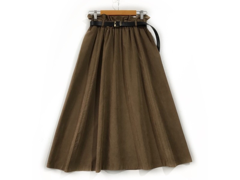 دامن  فون  قهوه اي  قد  80  با کمربند
