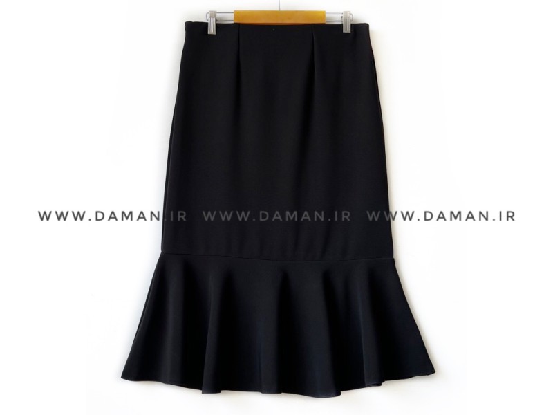 دامن ماهی  مشکی  قد ۷۵