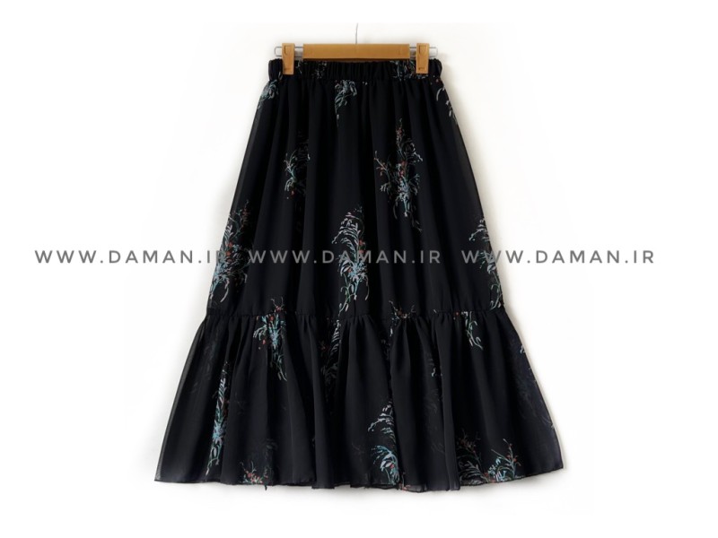 دامن  گلدار  قد 75  کد (5507)