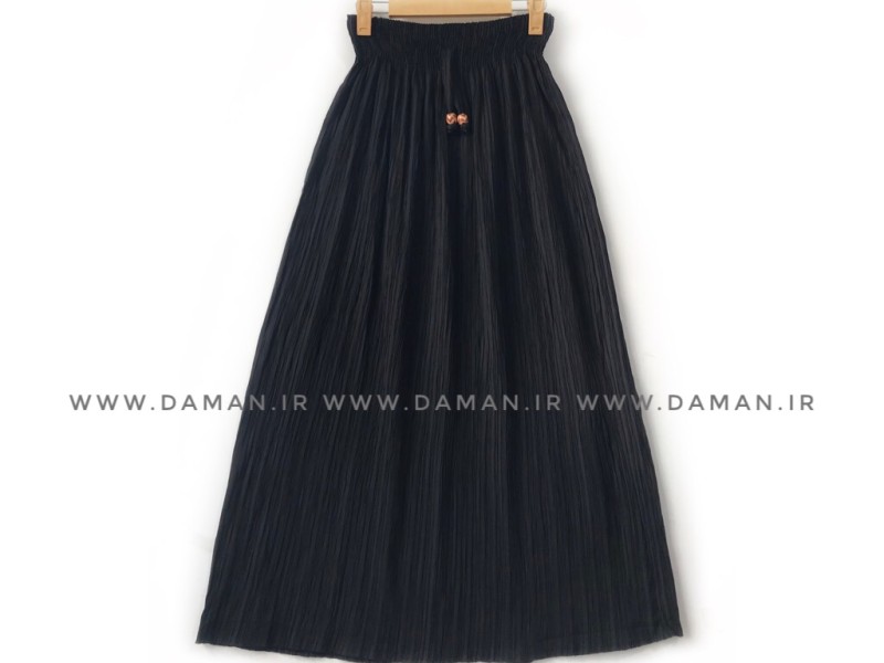 دامن كراش  مشكي قد 95