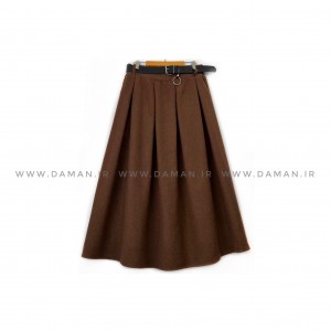 دامن  فوتر با کمربند قد 80  کد (S 100)