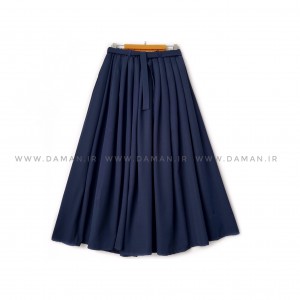 دامن  سرمه ای  قد 90 کد (555)
