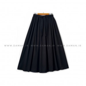 دامن  مشکی  قد 90 کد (555)