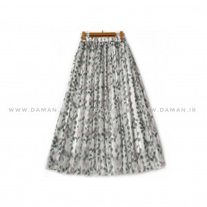 دامن گلدار  قد 90 کد (H 022)