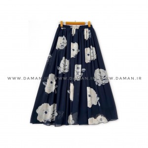دامن گلدار  قد 90 کد (H 091)