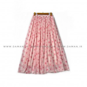 دامن گلدار  قد 90 کد (H 050)