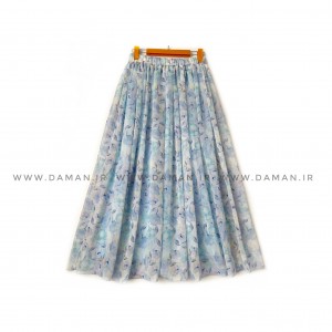 دامن گلدار  قد 90 کد (H044)