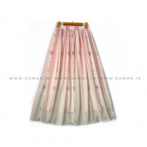 دامن گلدار  قد 90 کد (h052)