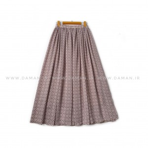 دامن گلدار  قد 90 کد (H016)