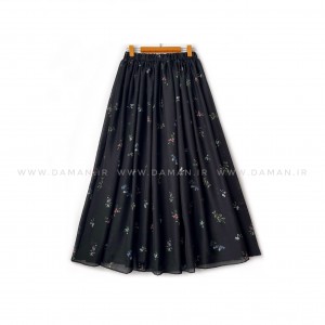 دامن گلدار  قد 90 کد (H038)