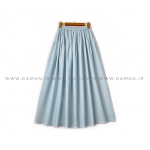 دامن  لينن   آسمانی   قد 90 كد (200)