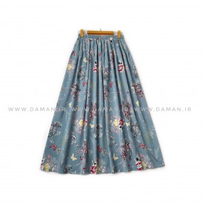 دامن   گلدار  قد 90 کد (R 639)