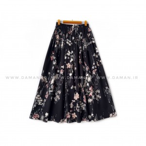 دامن   گلدار  قد 90 کد (R 611)