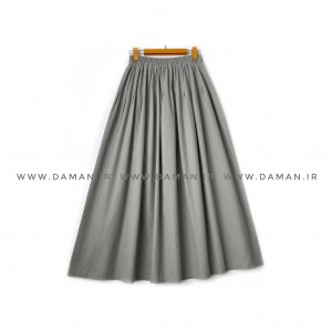 دامن  لينن  طوسی روشن قد 90 كد (200)