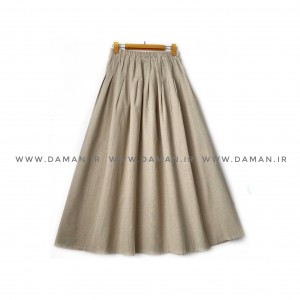 دامن  لينن  نچرال کنفی  قد 90 كد (200)