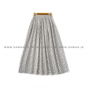 دامن   گلدار  قد 90 کد (R411)