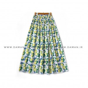 دامن   گلدار  قد 90 کد (R456)