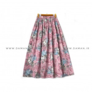 دامن   گلدار  قد 90 کد (R470)