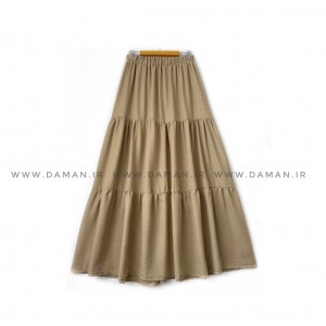 دامن کرم سیر    قد 95  کد (333)