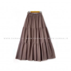 دامن   کاکائویی قد 95  کد (333)