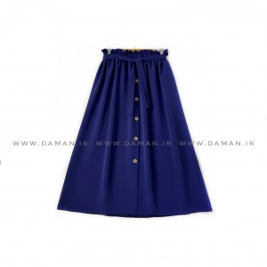دامن جلو دکمه کاربنی   قد 80