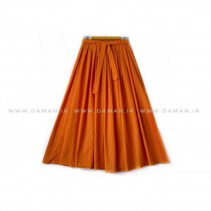 دامن  نارنجی   قد ۸۰  کد (555)