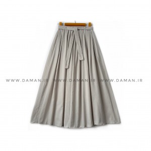 دامن  طوسی روشن  قد 90 کد (555)