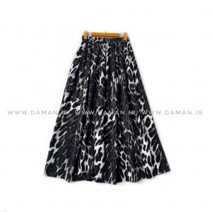 دامن   پلنگی  قد 90 کد (p_07)