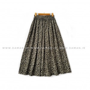 دامن   پلنگی  قد 90 کد (p_09)