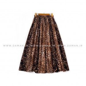 دامن   پلنگی  قد 90 کد (p_12)