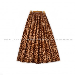 دامن   پلنگی  قد 90 کد (p_01)