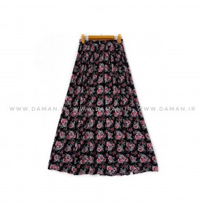دامن   گلدار  قد 90 کد (R535)