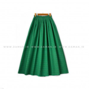 دامن   سبز  قد 90 كد (666)