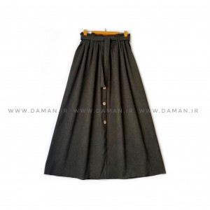 دامن مخمل کبریتی  لجنی  قد 90  كد (99)