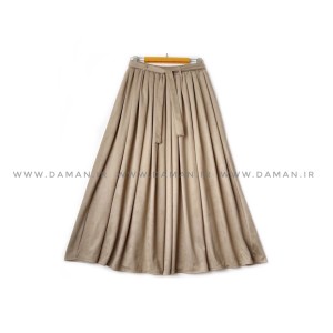 دامن  سوییت خاکی    قد ۸۰  کد (777)