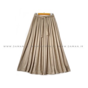 دامن  سوییت خاکی   قد 90 کد (777)
