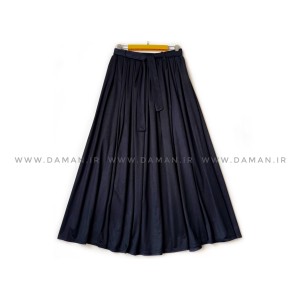 دامن  سوییت  سرمه ای تیره   قد 90 کد (777)