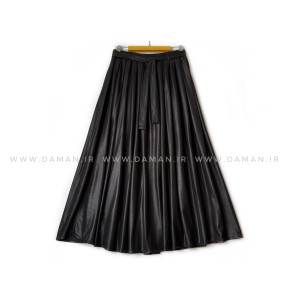 دامن  سوییت  طرح چرم   قد 90 کد (777)