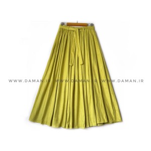 دامن  سوییت   سبز فسفری  قد 90 کد (777)