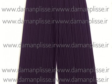 دامن شلواری بادمجونی