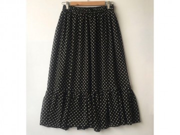 دامن حریر گلدار  قد 75  کد (311)