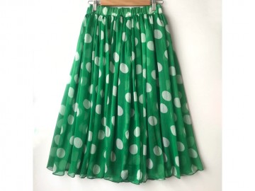 دامن حریر گلدار  قد 75  کد (459)