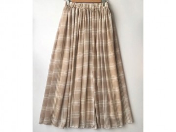 دامن حریر گلدار  قد 90 کد (460)