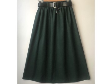 دامن میکرو یشمی با کمربند قد 80