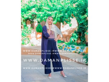 دامن شلواری سرمه ای