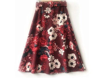 دامن  فون کد ( 725 )  قد 80 بدون كمربند