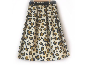 دامن پیلی  با کمربند کد  ( 003 )  قد 75