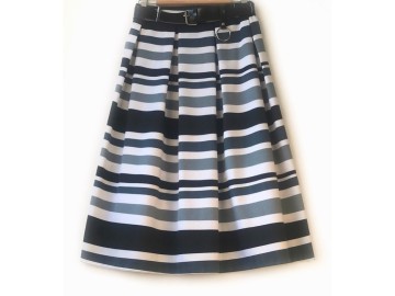 دامن پیلی  با کمربند کد  ( 017 )  قد 75