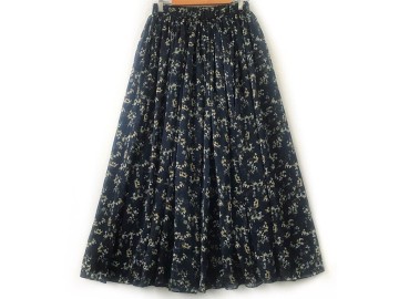 دامن حریر گلدار  قد 90 کد (839)