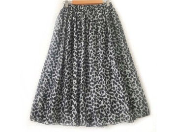 دامن حریر گلدار  قد 75  کد (832)